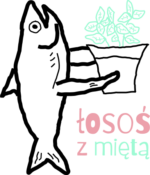 Łosoś z miętą